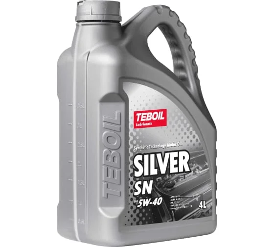 Масло моторное 5W40 TEBOIL SILVER SN 4л Фото 1