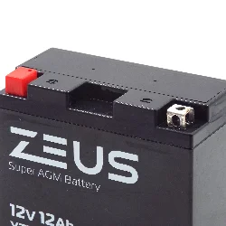Аккумулятор ZEUS SUPER AGM 12 Ач п.п. (YT12B-BS) Фото 1