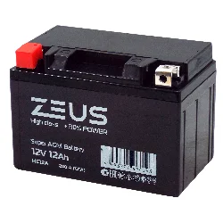 Аккумулятор ZEUS HIGH CLASS AGM 12 Ач п.п. (HC12A) Фото 1