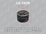 Фильтр масляный LYNXauto LC1030