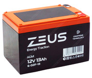 Аккумулятор ZEUS 6-DZF-13 (12V13Ah) тяговый