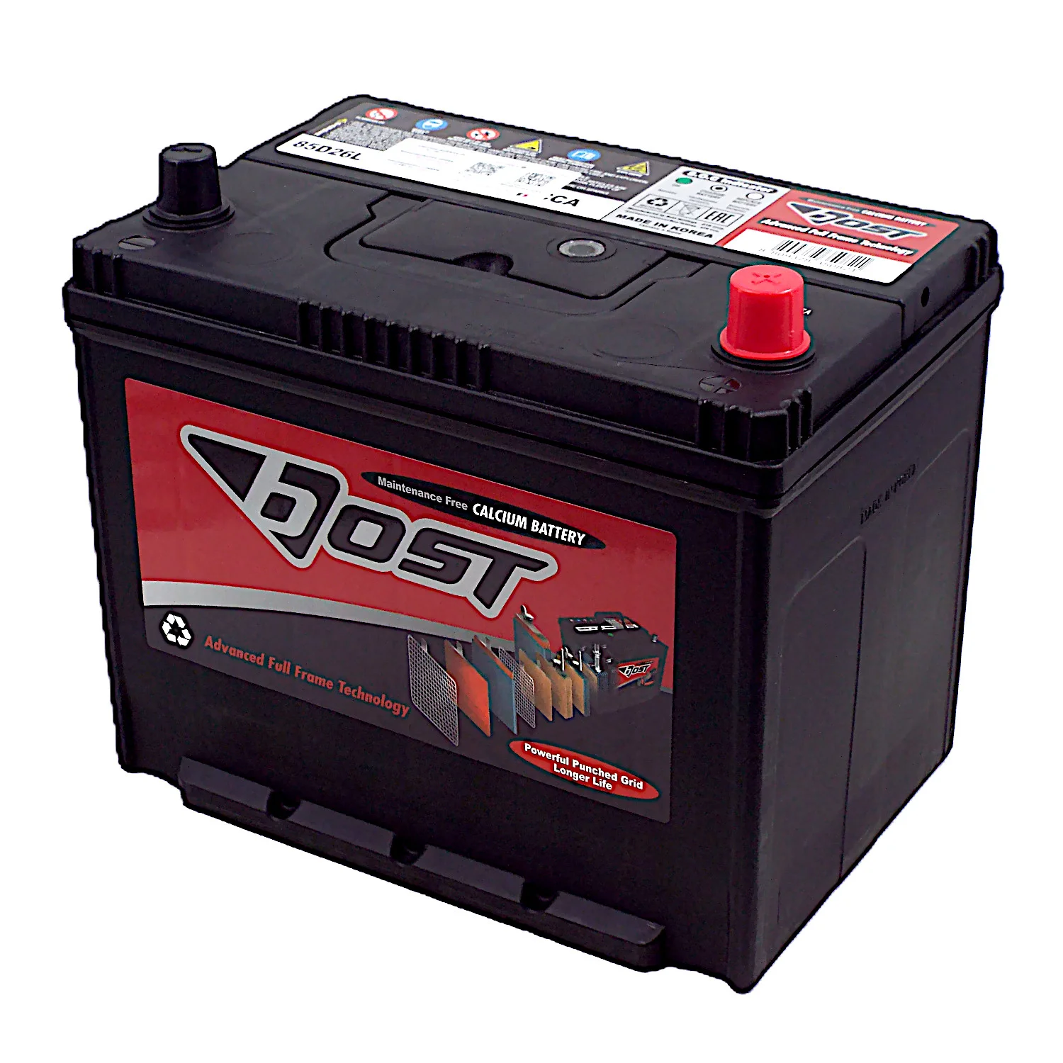 Аккумулятор BOST ASIA 85D26L 75 Ач о.п. Фото 1