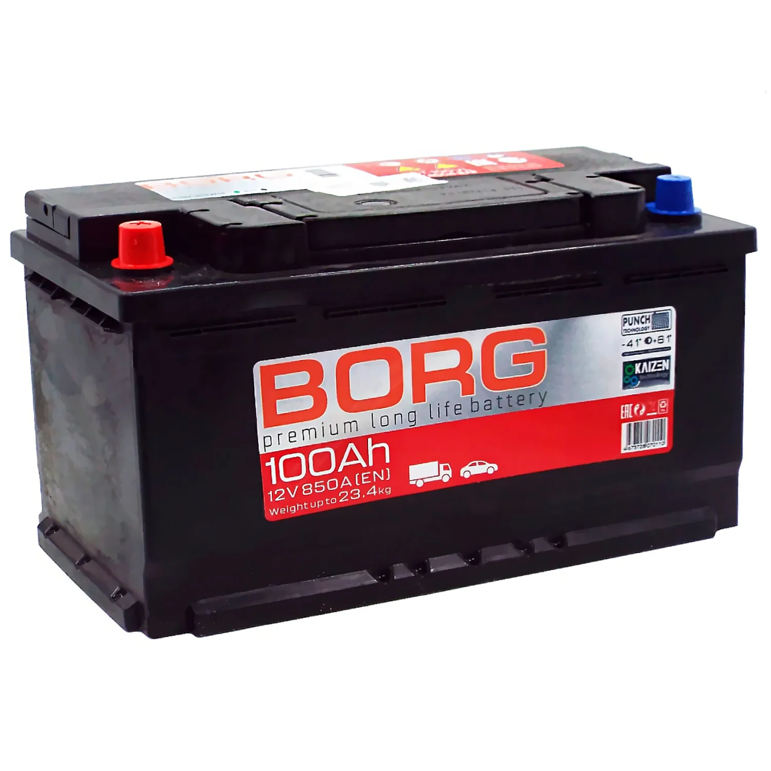 Аккумулятор BORG Premium 100 Ач п.п. РАСПРОДАЖА Фото 1