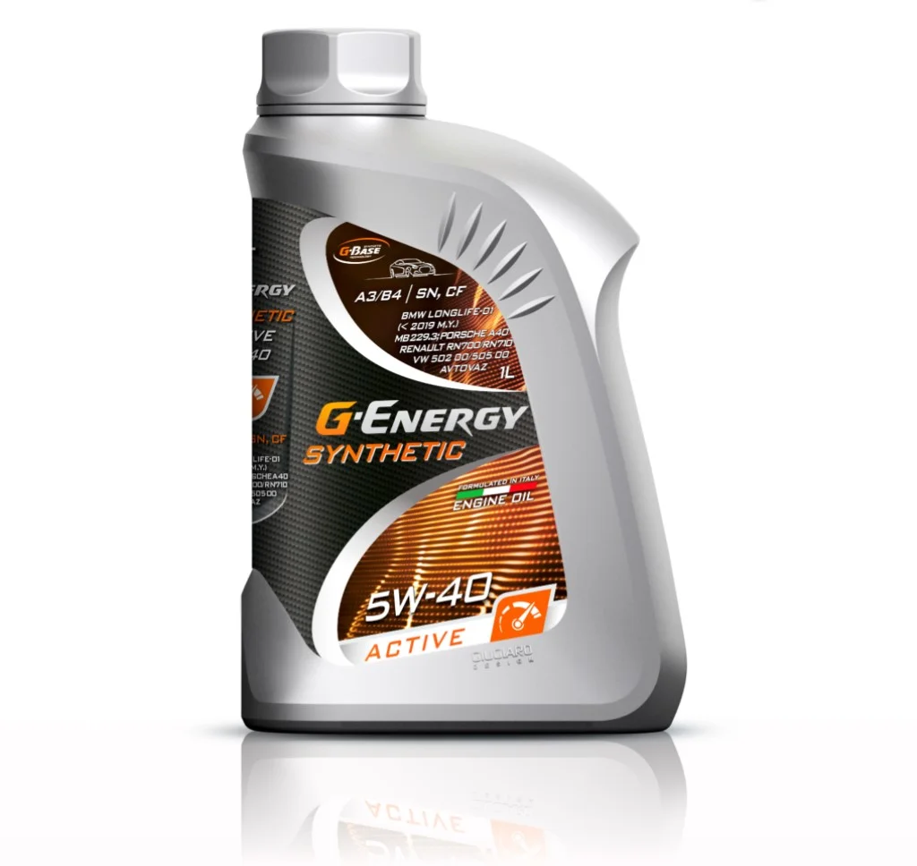 Масло моторное G-ENERGY Synthetic Active 5W-40, 1л