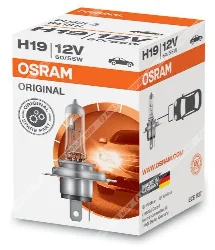 Лампа галогенная H19 12V 60/55W OSRAM Фото 1