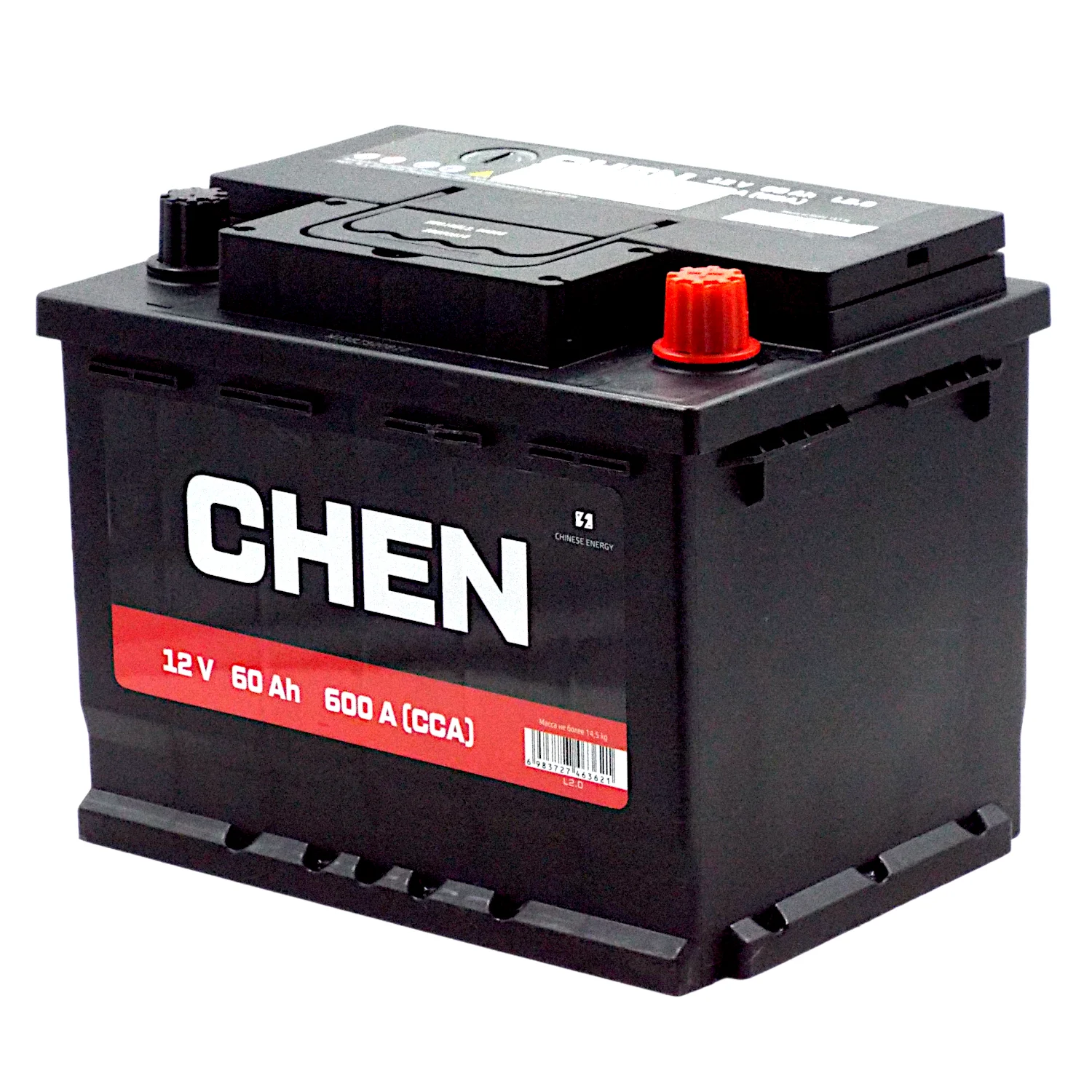 Аккумулятор CHEN 60 Ач о.п. (600A) Фото 1