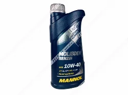 Масло моторное 10W-40 Mannol Molibden Benzin полусинтетическое 1л Фото 1