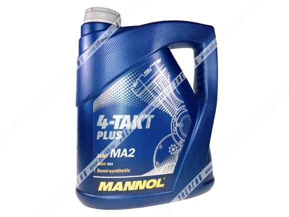 Масло моторное 4-Takt Plus Mannol 10w-40 4л