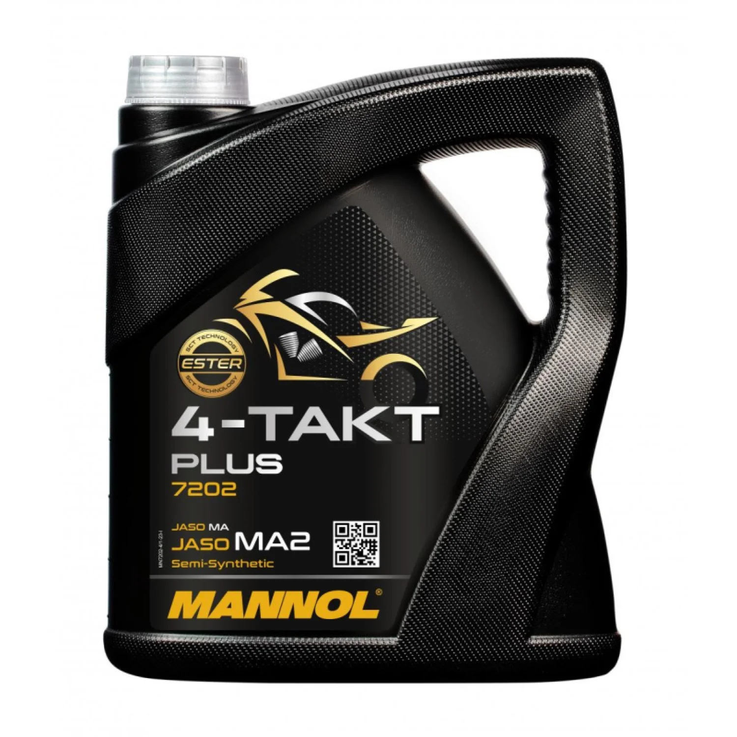 Масло моторное MANNOL 4-Takt Plus 10W-40, 4л Фото 1