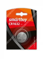 Батарейка Smartbuy CR1632 3V BL*1 Фото 1