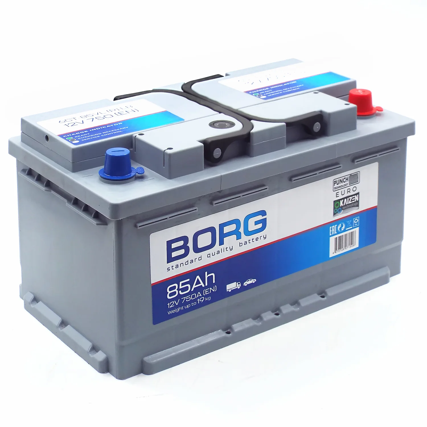 Аккумулятор BORG Standard LB 85 Ач о.п. (ТУРЦИЯ) РАСПРОДАЖА