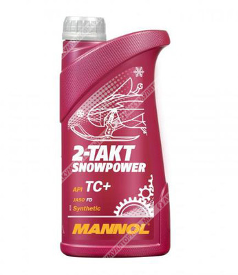 Масло моторное 2-ТAKT Mannol SNOWPOWER синтетическое 1л