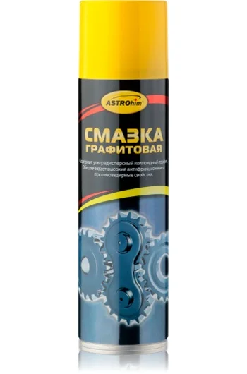 Смазка графитовая Астрохим аэрозоль 335мл РАСПРОДАЖА Фото 1