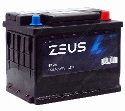 Аккумулятор ZEUS 62 Ач о.п. Фото 1