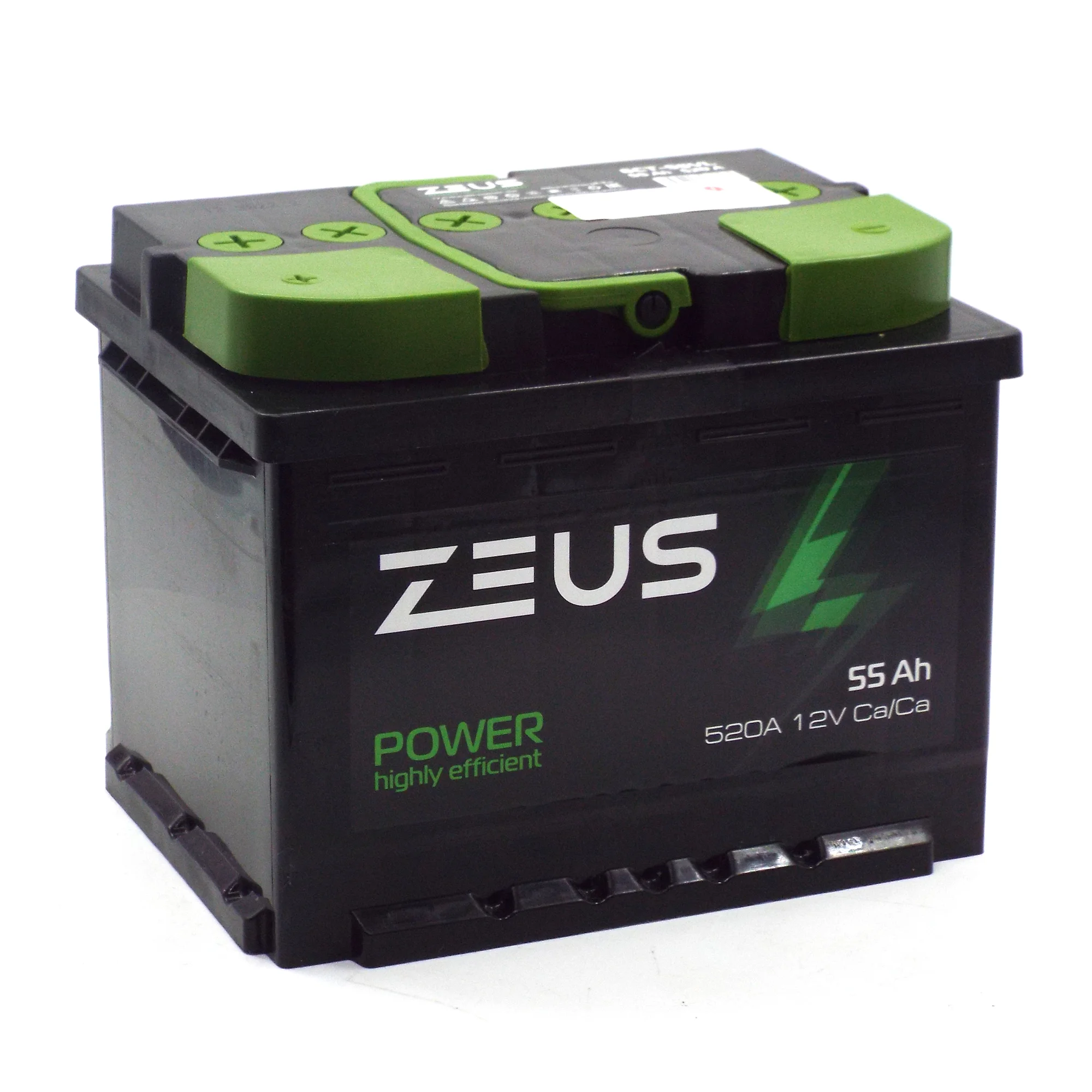 Аккумулятор ZEUS POWER 55 Ач п.п. Фото 1