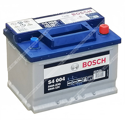 Аккумулятор BOSCH S4 004 LB 60 Ач о.п. STOCK!