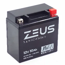 Аккумулятор ZEUS SUPER AGM 10 Ач о.п. (12N9-3B) Уценка! Фото 1