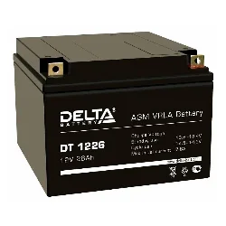 Аккумулятор Delta DT 1226 (для слаботочных систем) Фото 1