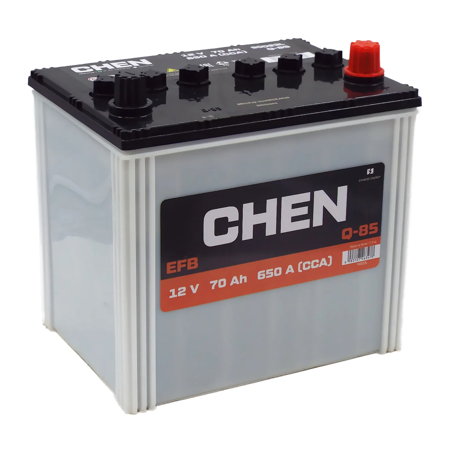 Аккумулятор CHEN EFB Q-85 90D23L Asia 70 Ач о.п.