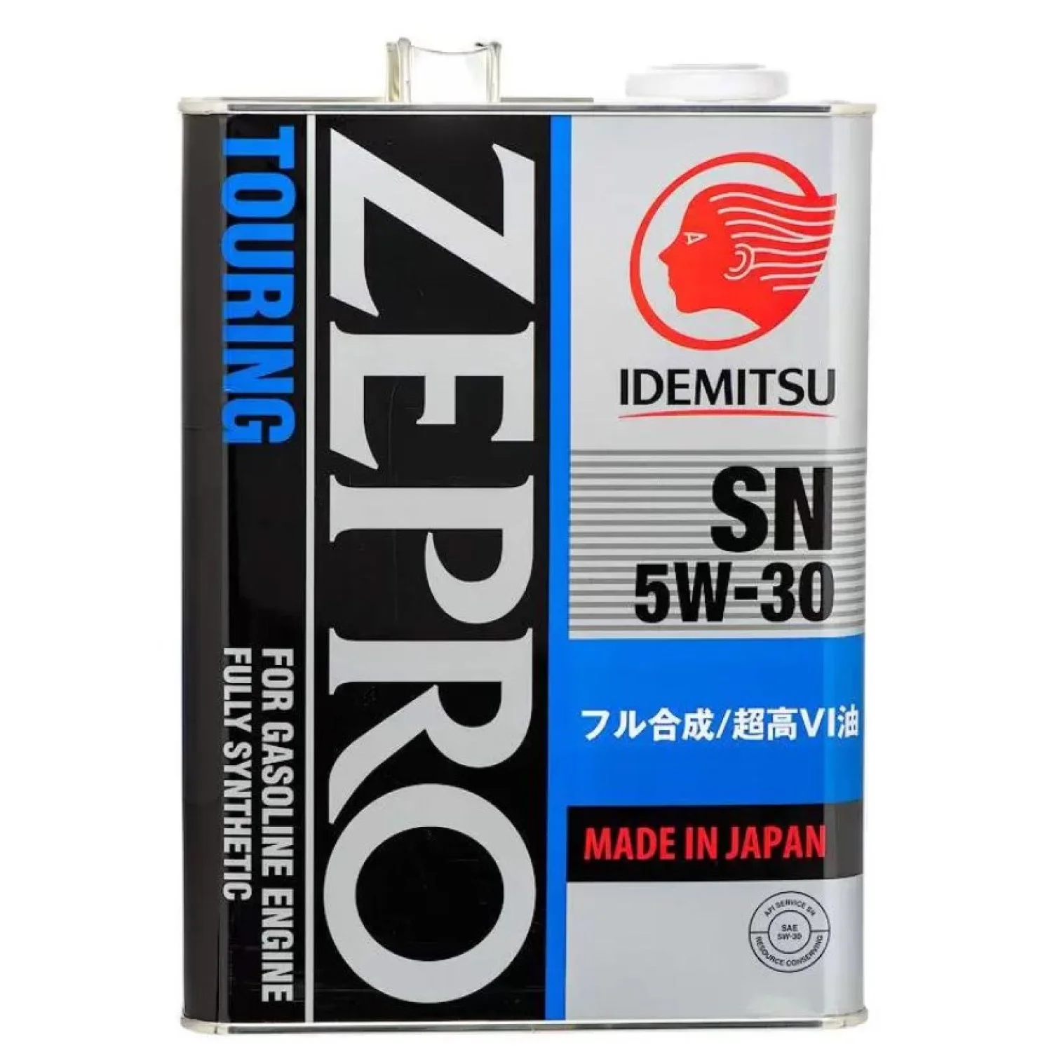 Масло моторное IDEMITSU Zepro Touring 5W-30, 4л ж/б Фото 1
