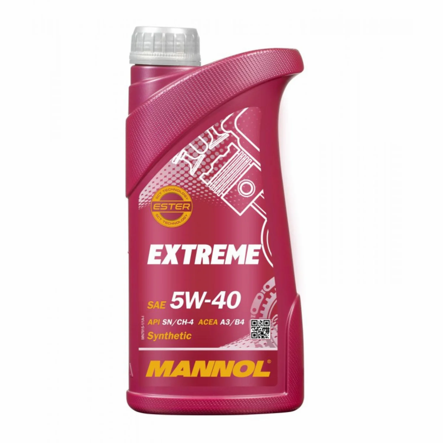 Масло моторное MANNOL Extreme 5W-40, 1л