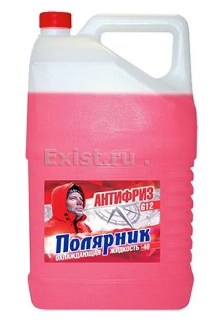 Антифриз Полярник (-40) красный 10кг Фото 1