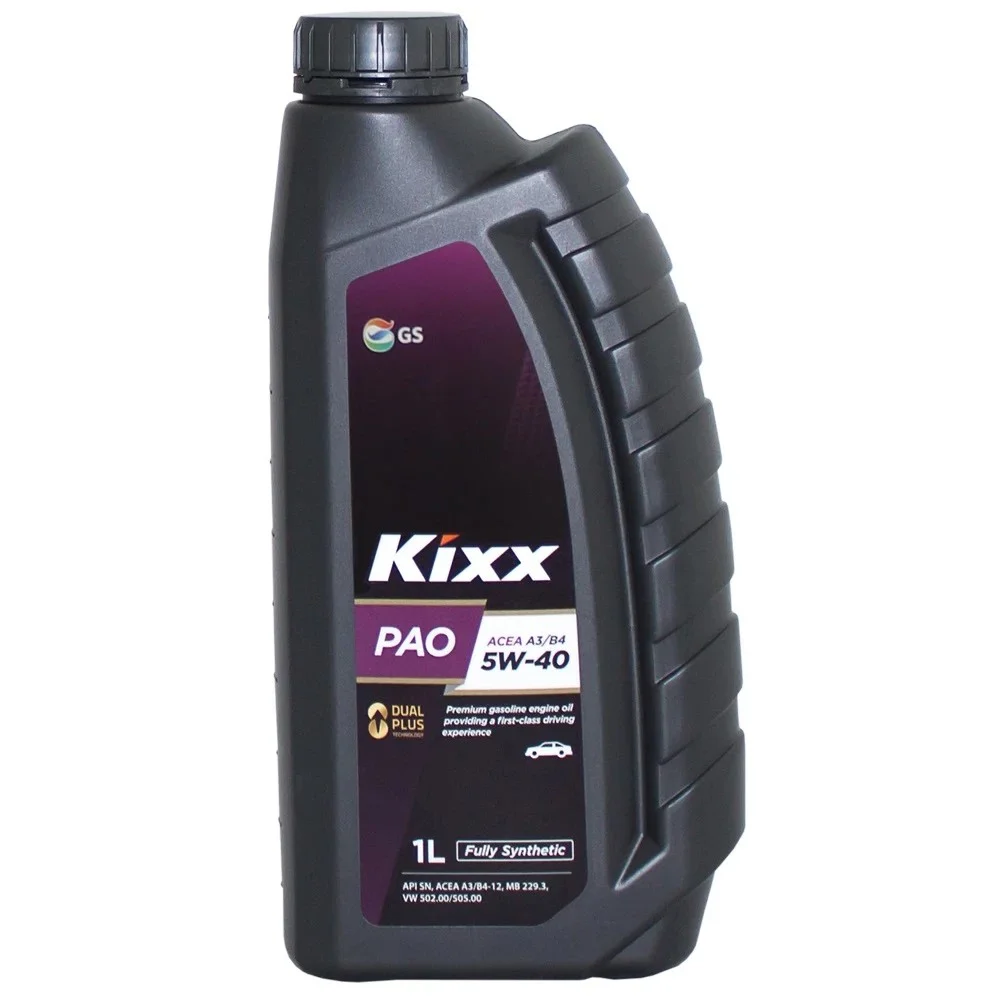 Масло моторное KIXX PAO A3/B4 5W-40, 1л