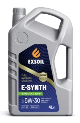 Масло моторное 5w30 EXSOIL E-SYNTH Special DPF 4л