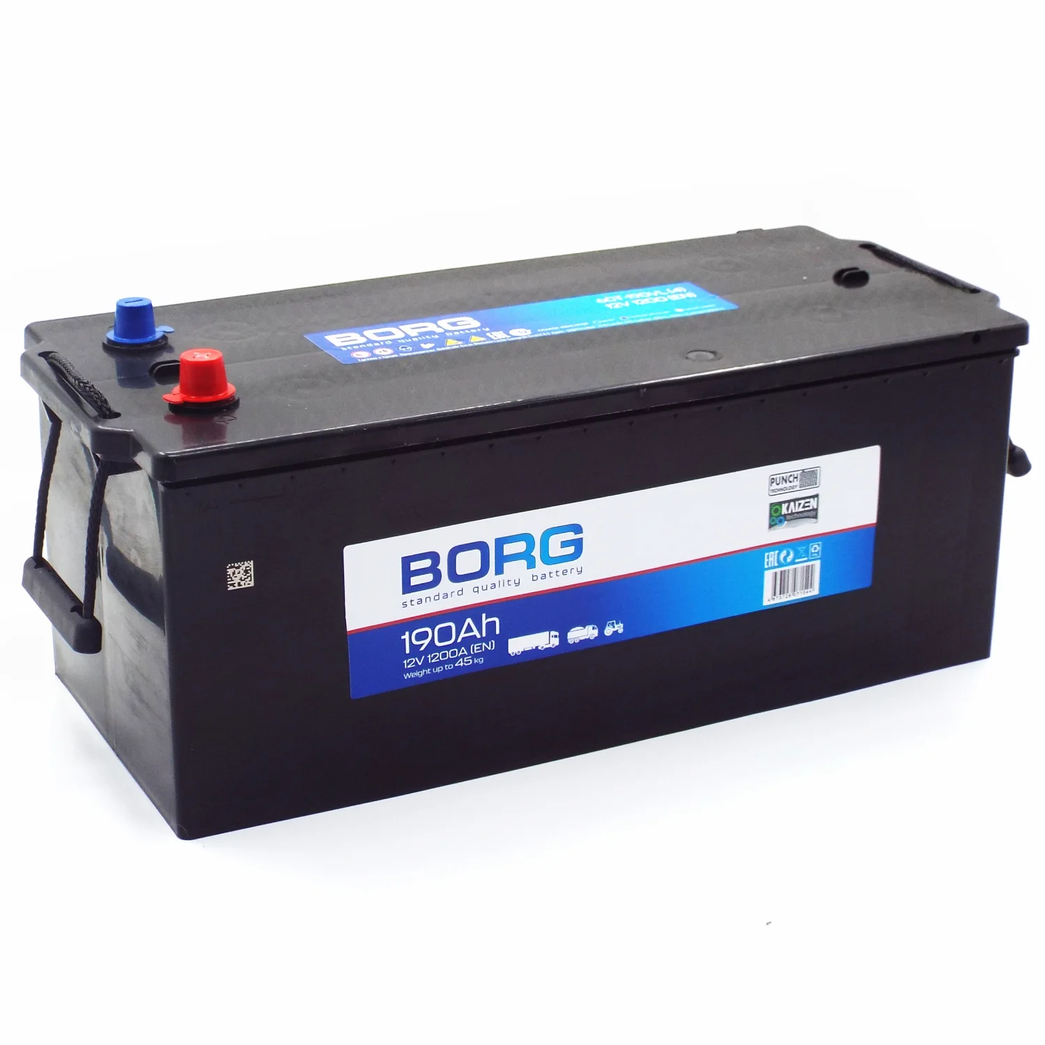 Аккумулятор BORG Standard TRUCK 190 Ач о.п. РАСПРОДАЖА