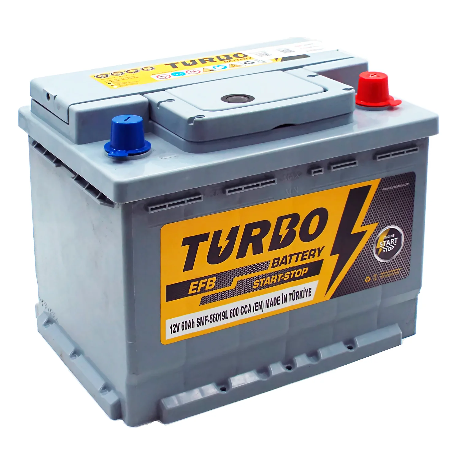 Аккумулятор TURBO EFB 60 Ач о.п. РАСПРОДАЖА