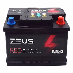 Аккумулятор ZEUS RED LB 65 Ач о.п. Фото 1