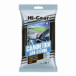 Салфетки HI-Gear влажные для стекол 20шт HG5606N Фото 1