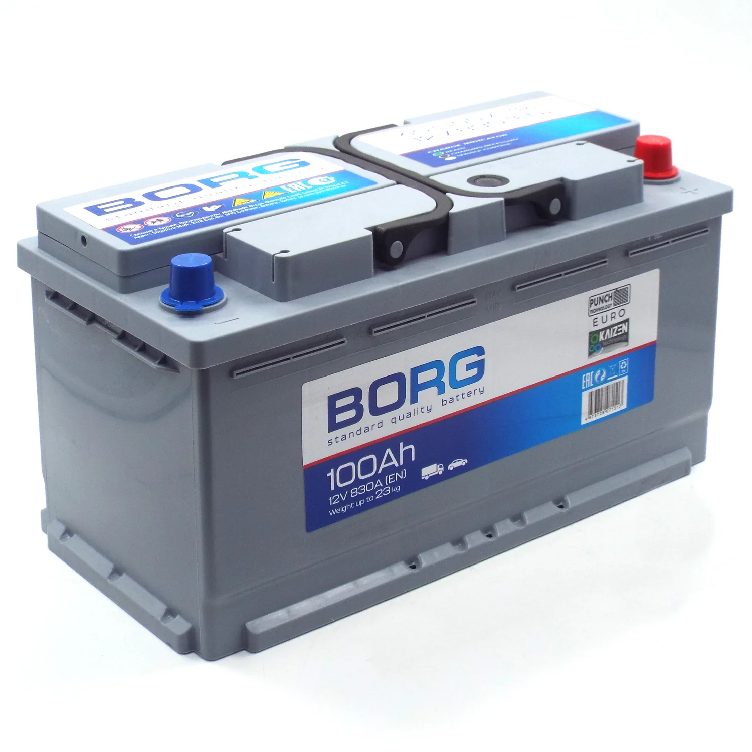 Аккумулятор BORG Standard 100 Ач о.п. (ТУРЦИЯ) РАСПРОДАЖА