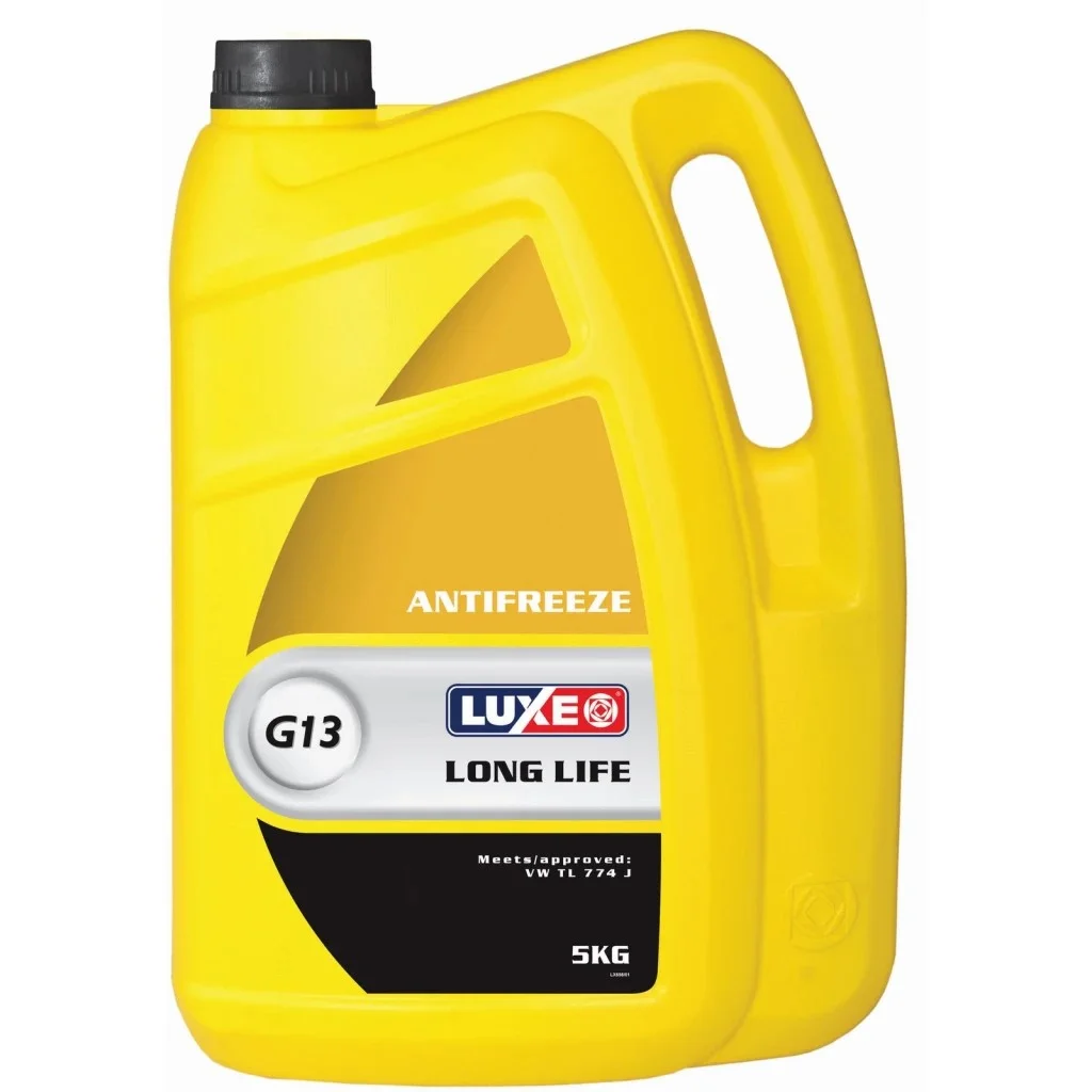 Антифриз LUXE Long Life G13 желтый, 5кг