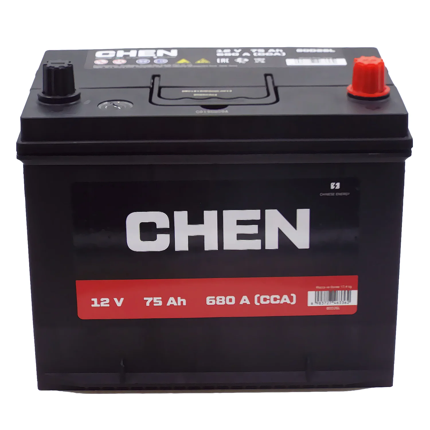 Аккумулятор CHEN Asia 80D26L 75 Ач о.п. (680A) Фото 1