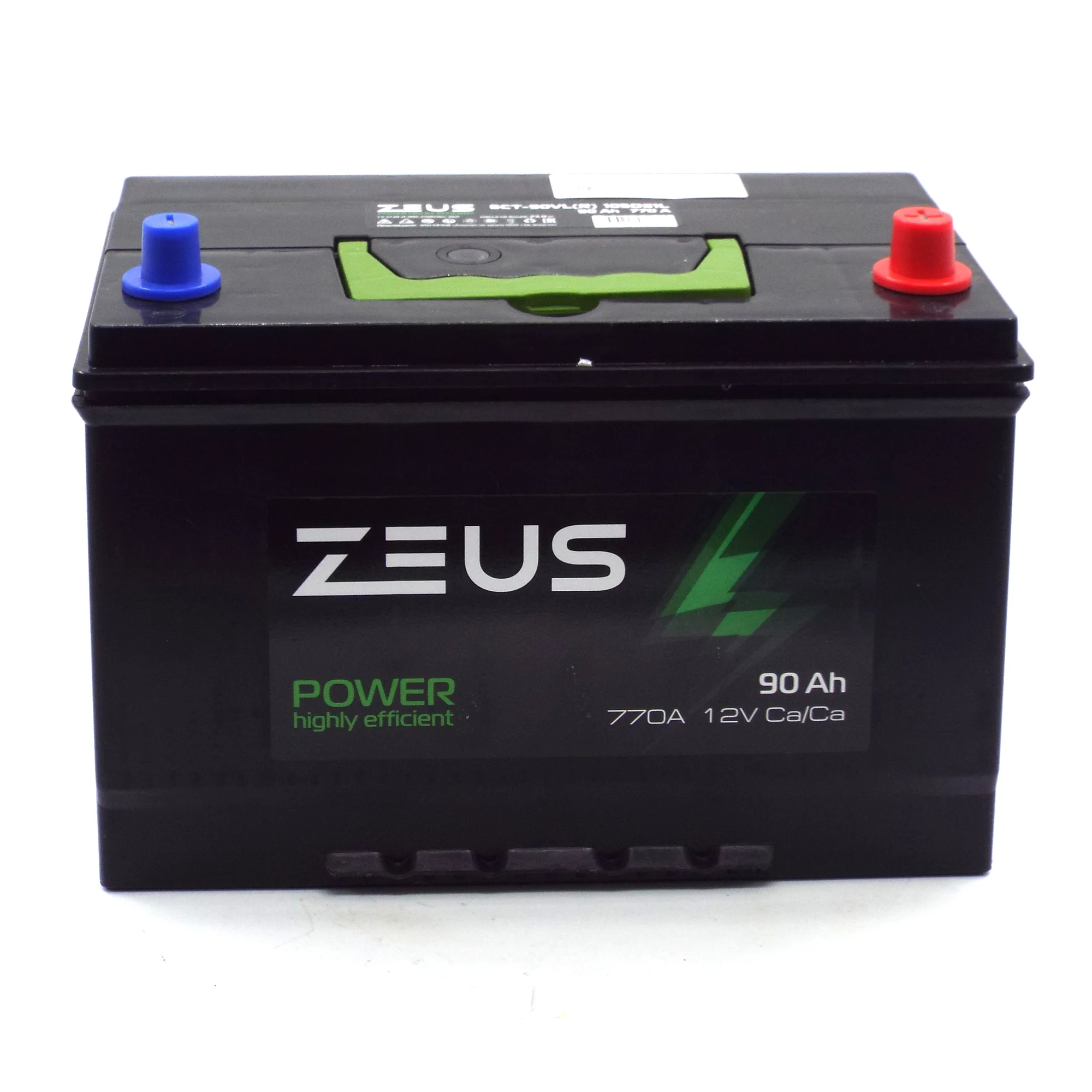 Аккумулятор ZEUS POWER Asia 105D31L 90 Ач о.п. Фото 1