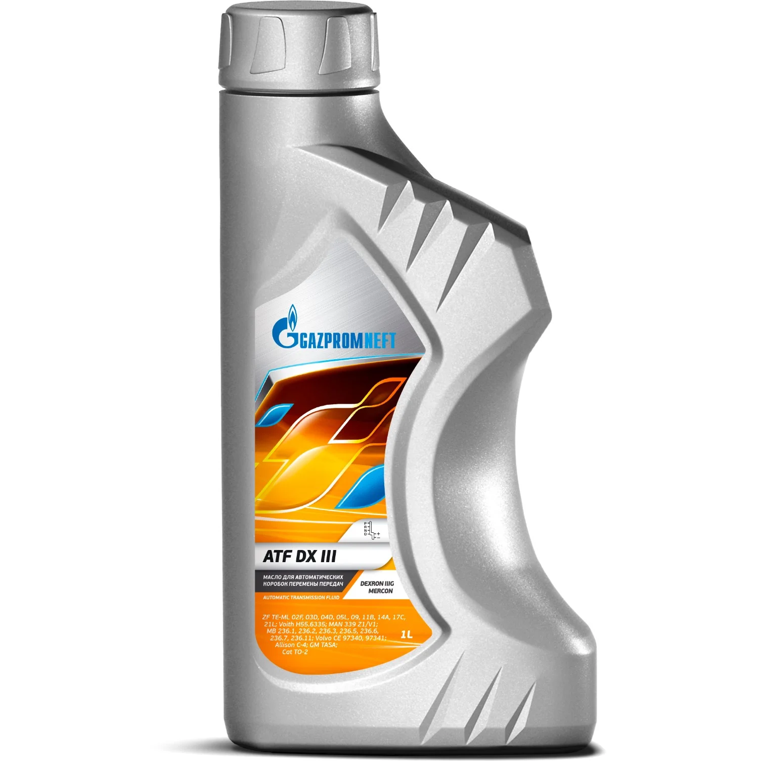 Масло трансмиссионное GAZPROMNEFT ATF DX III, 1л