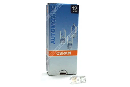 Лампа подсветки W5W 12V 5W OSRAM без цоколя Фото 1