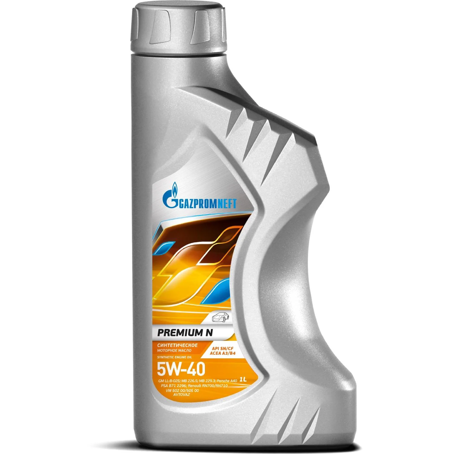 Масло моторное GAZPROMNEFT Premium N 5W-40, 1л
