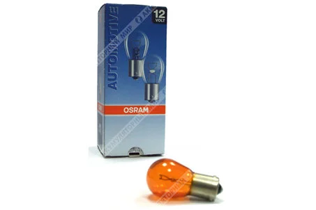 Лампа подсветки PY21W 12V 21W OSRAM желтая Фото 1